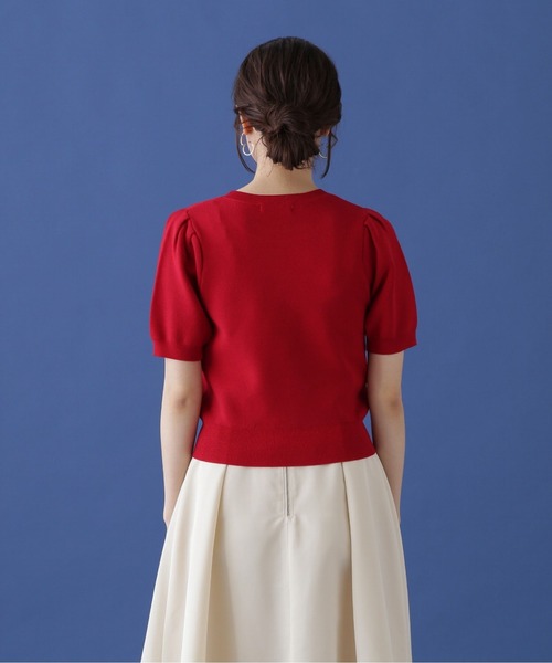 PROPORTION BODY DRESSING（プロポーションボディドレッシング）の「ジャガードニット / 1214270602（ニット/セーター・レディース・レッド/ホワイト/ネイビー・FREE）」の16枚目の写真