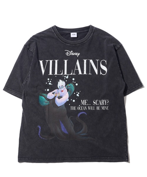 Disney(ディズニー)の「【Disney VILLAINS】マガジンプリントTシャツ / ヴィンテージライクロックT(Tシャツ/カットソー・レディース・ブラック系1/ブラック系3/ブラック系2/ブラック系4・MEDIUM/LARGE/X-LARGE)」の4枚目の写真