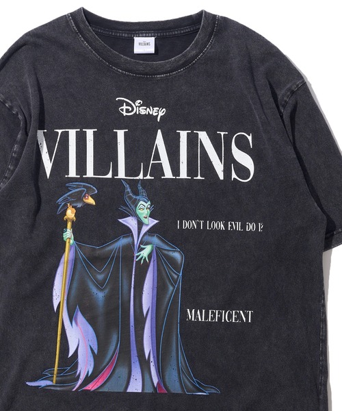 Disney(ディズニー)の「【Disney VILLAINS】マガジンプリントTシャツ / ヴィンテージライクロックT(Tシャツ/カットソー・レディース・ブラック系1/ブラック系3/ブラック系2/ブラック系4・MEDIUM/LARGE/X-LARGE)」の7枚目の写真