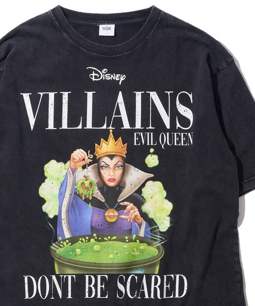 Disney(ディズニー)の「【Disney VILLAINS】マガジンプリントTシャツ / ヴィンテージライクロックT(Tシャツ/カットソー・レディース・ブラック系1/ブラック系3/ブラック系2/ブラック系4・MEDIUM/LARGE/X-LARGE)」の9枚目の写真