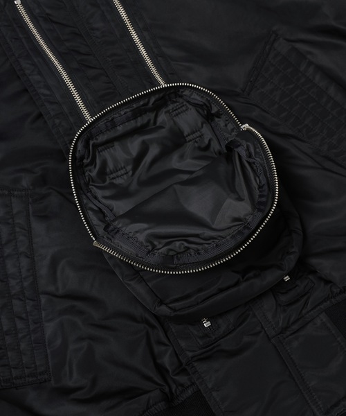 【セール】ELEVATION HOODED BOMBER JACKET（その他アウター）｜PHINGERIN（フィンガリン）