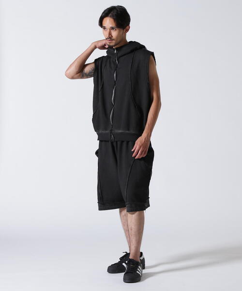 パンツ whiteland SWEAT SIDE ZIP SHORT WHITELAND（ホワイトランド）の「WHITELAND/ホワイトランド