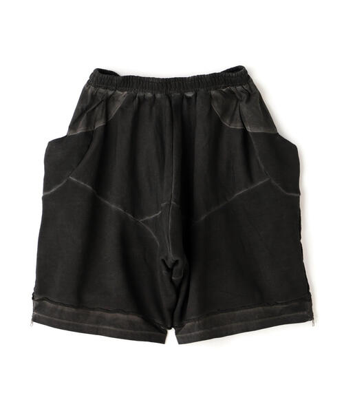 WHITELAND(ホワイトランド)の「WHITELAND/ホワイトランド/SWEAT SIDE ZIP SHORT(スウェットパンツ・メンズ・チャコールグレー・F)」の5枚目の写真