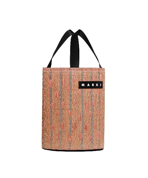 MARNI MARKET（マルニマーケット）の「タタミ バケットバッグ（ハンドバッグ・レディース・シンダーローズ・FREE）」の2枚目の写真