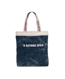 A BATHING APE（アベイシングエイプ）の「SOLID CAMO DENIM TOTE BAG（トートバッグ・メンズ）」