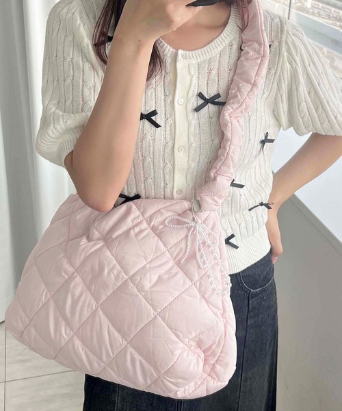 apres jour clair（アプレジュールクレア）の「【apres jour clair×ARIAZ】ポコポコショルダーバッグ（ショルダーバッグ・レディース・ピンクベージュ/ライトブルー/ブラック/ホワイト・FREE）」の22枚目の写真