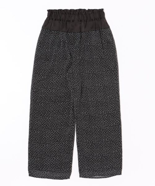 Jines(ジネス)の「サテン切り替えドットイージーパンツ(その他パンツ・レディース・ホワイト/ブラック・38)」の21枚目の写真