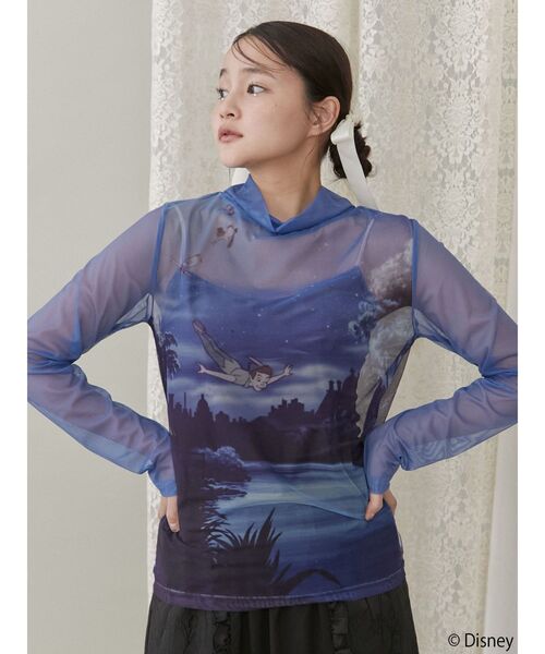 merry jenny（メリージェニー）の「【ディズニーコレクション】ピーター・パン/デザインシアートップス（Tシャツ/カットソー・レディース・ブルー・FREE）」の22枚目の写真