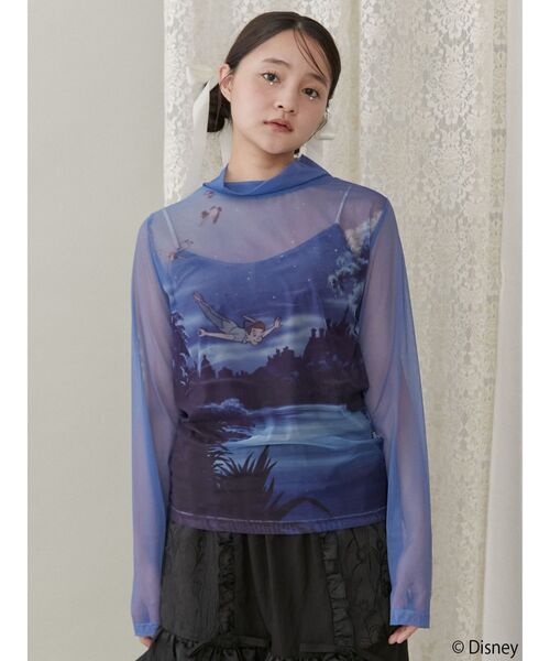 merry jenny（メリージェニー）の「【ディズニーコレクション】ピーター・パン/デザインシアートップス（Tシャツ/カットソー・レディース・ブルー・FREE）」の20枚目の写真