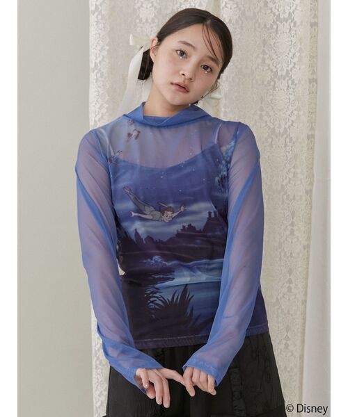 merry jenny（メリージェニー）の「【ディズニーコレクション】ピーター・パン/デザインシアートップス（Tシャツ/カットソー・レディース・ブルー・FREE）」の19枚目の写真