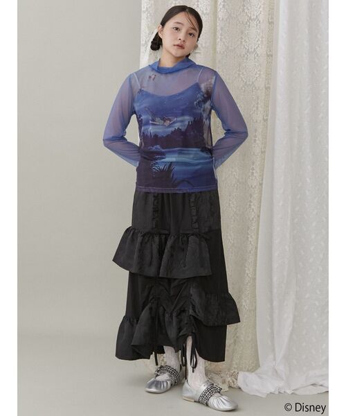 merry jenny（メリージェニー）の「【ディズニーコレクション】ピーター・パン/デザインシアートップス（Tシャツ/カットソー・レディース・ブルー・FREE）」の18枚目の写真