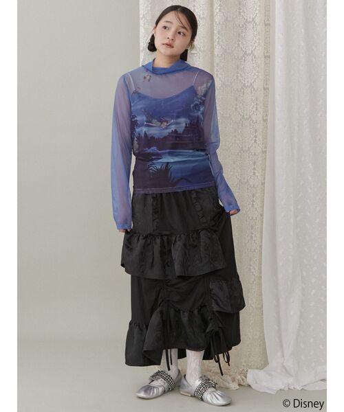 merry jenny（メリージェニー）の「【ディズニーコレクション】ピーター・パン/デザインシアートップス（Tシャツ/カットソー・レディース・ブルー・FREE）」の16枚目の写真