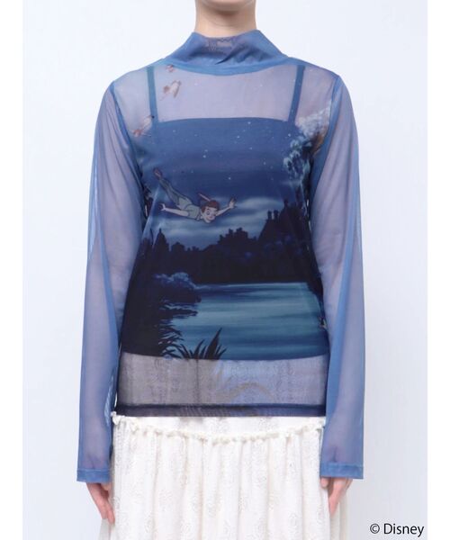 merry jenny（メリージェニー）の「【ディズニーコレクション】ピーター・パン/デザインシアートップス（Tシャツ/カットソー・レディース・ブルー・FREE）」の15枚目の写真