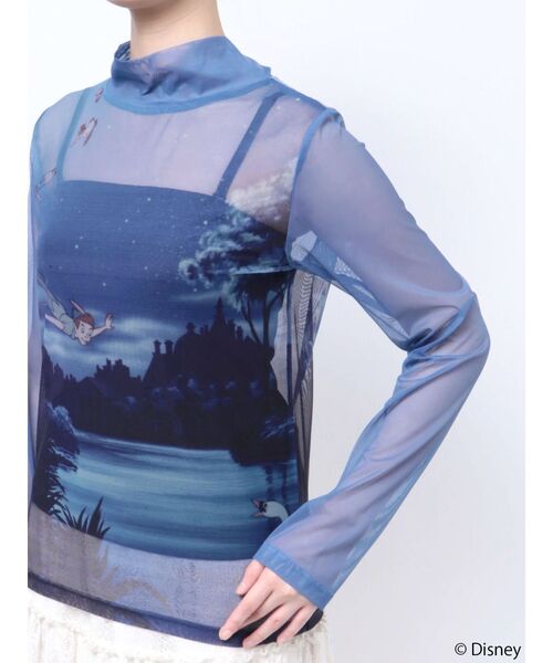 merry jenny（メリージェニー）の「【ディズニーコレクション】ピーター・パン/デザインシアートップス（Tシャツ/カットソー・レディース・ブルー・FREE）」の11枚目の写真