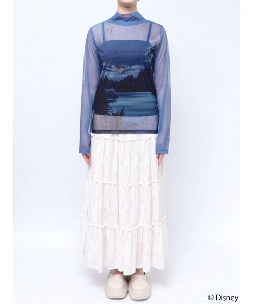 merry jenny（メリージェニー）の「【ディズニーコレクション】ピーター・パン/デザインシアートップス（Tシャツ/カットソー・レディース・ブルー・FREE）」の8枚目の写真