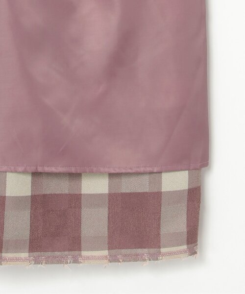 notch.(ノッチ)の「フリンジチェックスカート(スカート・レディース・ブラウン/ブラック・M/TM)」の20枚目の写真