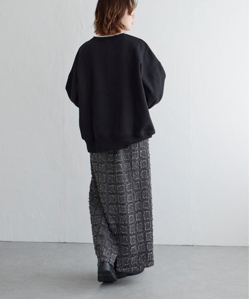 notch.(ノッチ)の「フリンジチェックスカート(スカート・レディース・ブラウン/ブラック・M/TM)」の11枚目の写真