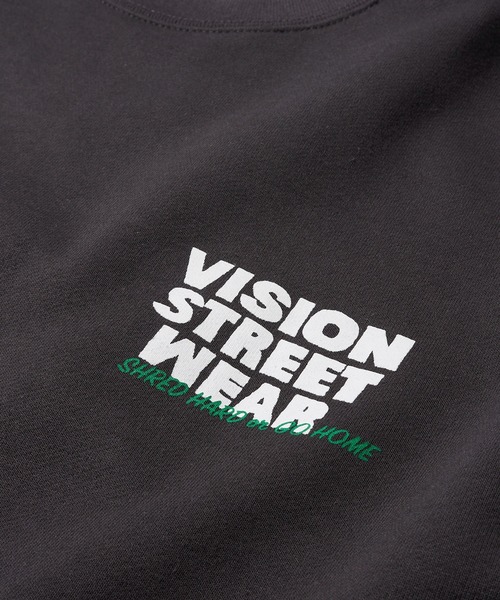 VISION STREET WEAR（ヴィジョンストリートウェア）の「【VISION STREET WEAR】オリジナルグラフィック ゴーストイラストスウェットトレーナー（スウェット・レディース・ピンク/チャコールグレー/オフホワイト・X-LARGE/LARGE/MEDIUM）」の19枚目の写真
