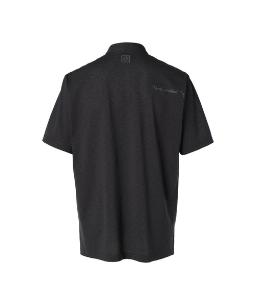 ZOY(ゾーイ)の「MENS DOT MESH COOL ヘンリーネック半袖ポロシャツ(ポロシャツ・メンズ・サンドベージュ/チャコールグレー/ネイビー・X-LARGE/MEDIUM/SMALL/LARGE)」の4枚目の写真