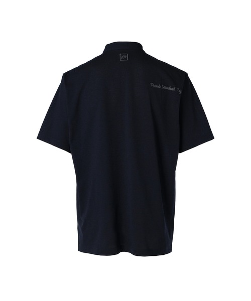 ZOY(ゾーイ)の「MENS DOT MESH COOL ヘンリーネック半袖ポロシャツ(ポロシャツ・メンズ・サンドベージュ/チャコールグレー/ネイビー・X-LARGE/MEDIUM/SMALL/LARGE)」の6枚目の写真