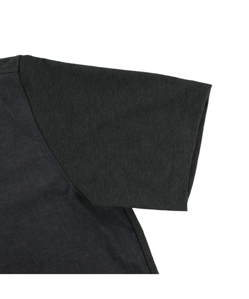 ZOY(ゾーイ)の「MENS DOT MESH COOL ヘンリーネック半袖ポロシャツ(ポロシャツ・メンズ・サンドベージュ/チャコールグレー/ネイビー・X-LARGE/MEDIUM/SMALL/LARGE)」の9枚目の写真