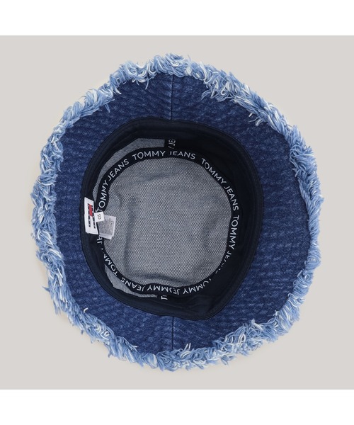 TOMMY HILFIGER(トミーヒルフィガー)の「ヘリテージデニムバケットハット(ハット・メンズ・インディゴブルー・FREE)」の2枚目の写真