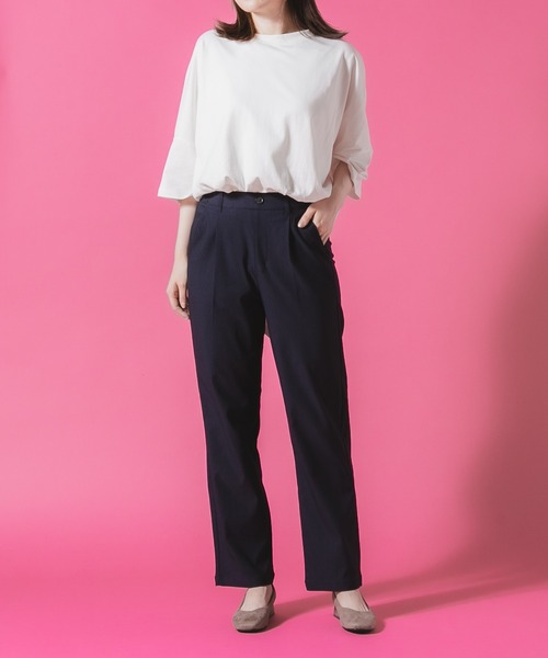fort point(フォーポイント)の「【FORT POINT/フォートポイント】ストレッチストレートパンツ(その他パンツ・レディース・ネイビー/ブラック/ライトブラウン・X-LARGE/LARGE/MEDIUM)」の15枚目の写真