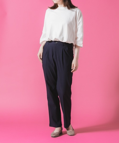 fort point(フォーポイント)の「【FORT POINT/フォートポイント】ストレッチストレートパンツ(その他パンツ・レディース・ネイビー/ブラック/ライトブラウン・X-LARGE/LARGE/MEDIUM)」の11枚目の写真
