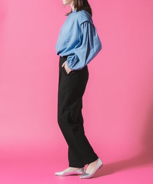 fort point(フォーポイント)の「【FORT POINT/フォートポイント】ストレッチストレートパンツ(その他パンツ・レディース・ネイビー/ブラック/ライトブラウン・X-LARGE/LARGE/MEDIUM)」の17枚目の写真