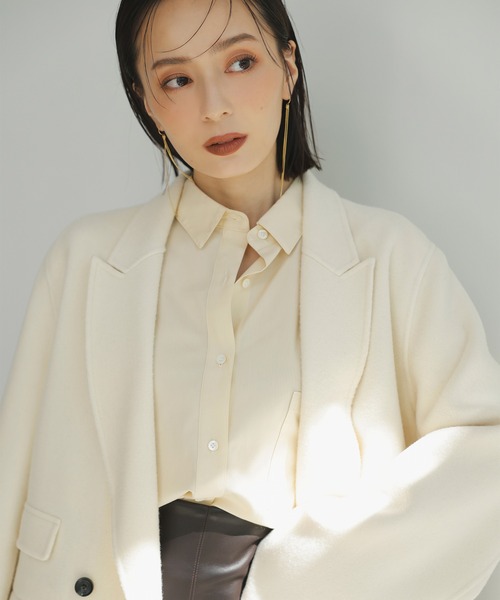 セール】リバーロングダブルポケットチェスターコート（チェスター