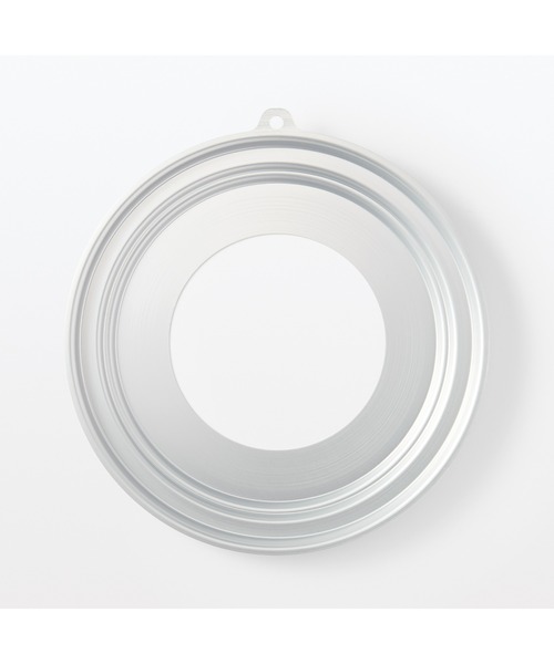 無印良品（ムジルシリョウヒン）の「アルミ　蒸篭（せいろ）用／受け台　直径２０ー２４ｃｍフライパン対応（鍋/フライパン・メンズ・シルバー・FREE）」の3枚目の写真