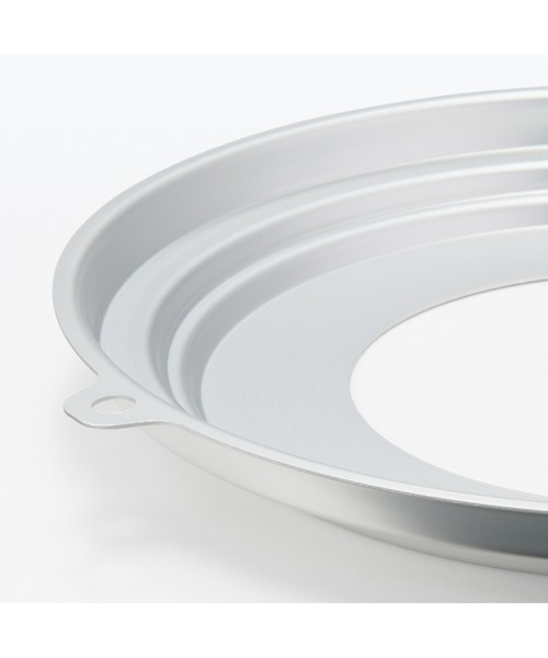 無印良品（ムジルシリョウヒン）の「アルミ　蒸篭（せいろ）用／受け台　直径２０ー２４ｃｍフライパン対応（鍋/フライパン・メンズ・シルバー・FREE）」の4枚目の写真