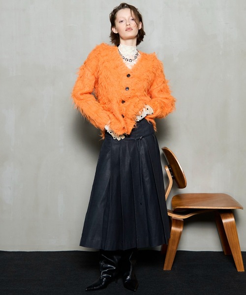 MAISON SPECIAL フラッフィーシャギーカーディガン Fluffy Shaggy Knit Cardigan/フラッフィーシャギーカーディガン
