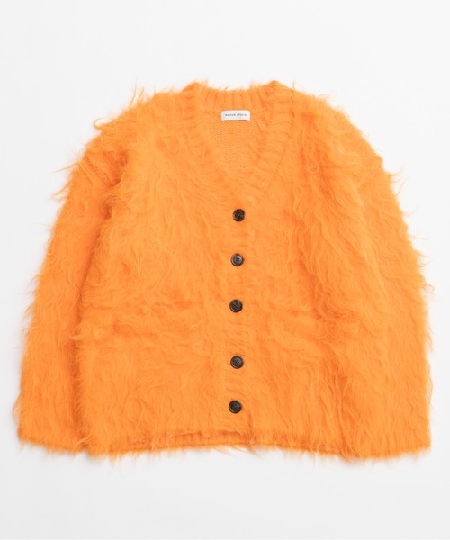 Fluffy Shaggy Knit Cardigan/フラッフィーシャギーカーディガン