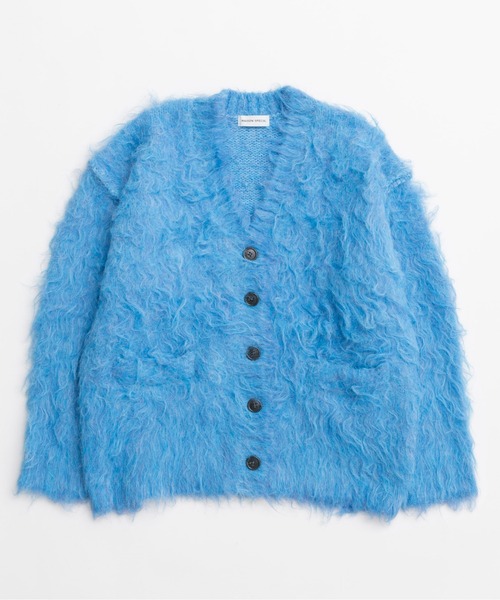 Fluffy Shaggy Knit Cardigan/フラッフィーシャギーカーディガン