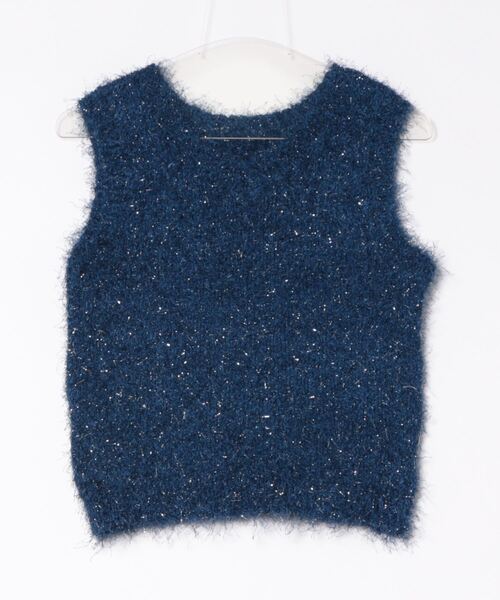 GORGE(ゴージ)の「ノースリシャギー2wayトップス(タンクトップ・レディース・ブラック/ブルー/グレー/ピンク・F)」の12枚目の写真