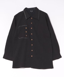 チャイハネ（チャイハネ）の「【チャイハネ】シェパベMEN'Sシャツ S（シャツ/ブラウス）」