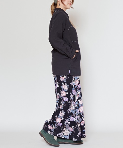 チャイハネ（チャイハネ）の「【チャイハネ】シェパベMEN'Sシャツ S（シャツ/ブラウス・メンズ・オレンジ/ブラック/ホワイト/ベージュ・S）」の12枚目の写真