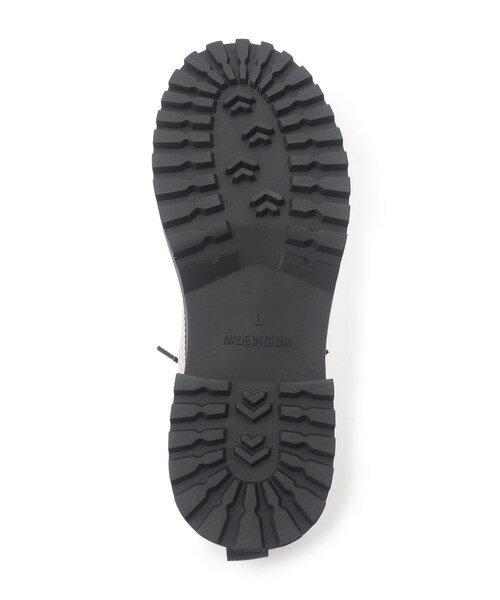 SHOO・LA・RUE（シューラルー）の「◆旬なコーデが決まる！レースアップブーツ（ブーツ・レディース・アイボリー/ブラック・45/35）」の6枚目の写真