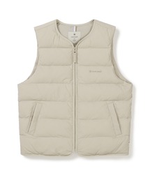 Snow Peak(Xm[s[N)Land kids lightweight down vest(_ExXg)