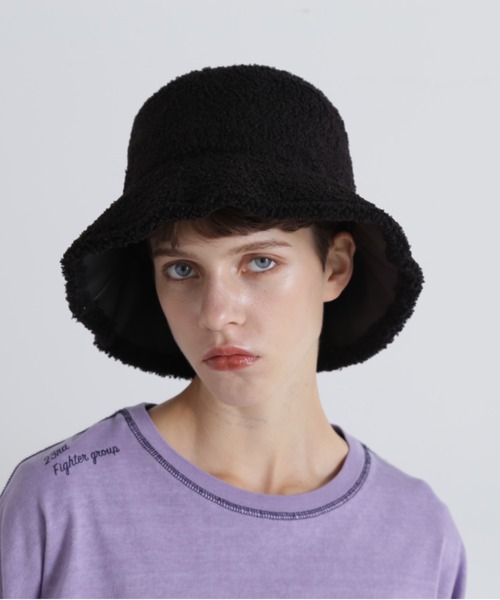《直営店限定》REVERSIBLE FAKE LEATHER HAT/リバーシブルフェイクレザーハット（ハット）｜AVIREX（アヴィレックス）