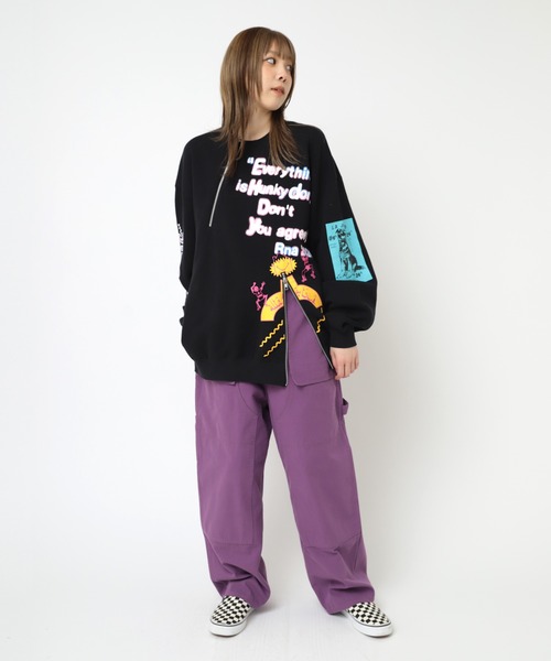 RNA M2311 マルチプリント　ＺＩＰトレーナー RNA（アールエヌエー）の「M2311 マルチプリント ZIPトレーナー（T