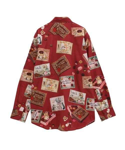 KARL HELMUT（カールヘルム）の「CHOCOLATE KITTENSプリントシャツ