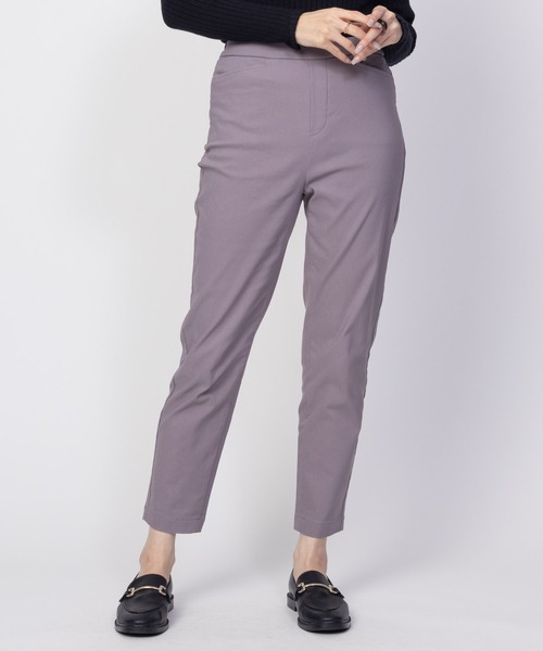 HusHusH（ハッシュアッシュ）の「HusHusH らく美パン あったか起毛 テーパードパンツ（その他パンツ・レディース・キャメル/ブラック/グレー・S/M/L）」の4枚目の写真