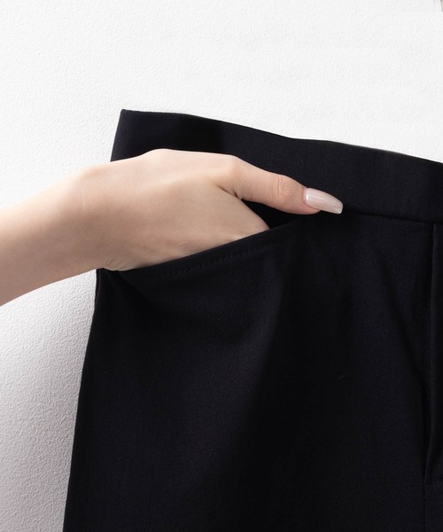 HusHusH（ハッシュアッシュ）の「HusHusH らく美パン あったか起毛 テーパードパンツ（その他パンツ・レディース・キャメル/ブラック/グレー・S/M/L）」の12枚目の写真