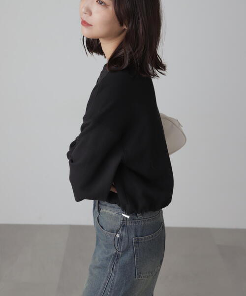 FREE'S MART(フリーズマート)の「◆裾ドロストスウェット(Tシャツ/カットソー・レディース・ホワイト/レッド/ブラック・FREE)」の9枚目の写真