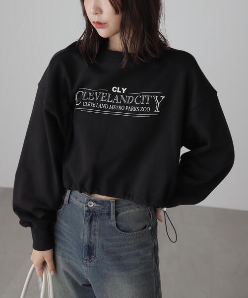 FREE'S MART(フリーズマート)の「◆裾ドロストスウェット(Tシャツ/カットソー・レディース・ホワイト/レッド/ブラック・FREE)」の10枚目の写真