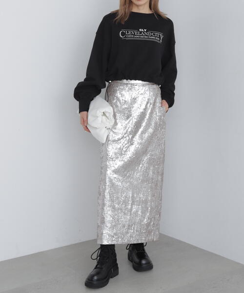 FREE'S MART(フリーズマート)の「◆裾ドロストスウェット(Tシャツ/カットソー・レディース・ホワイト/レッド/ブラック・FREE)」の17枚目の写真