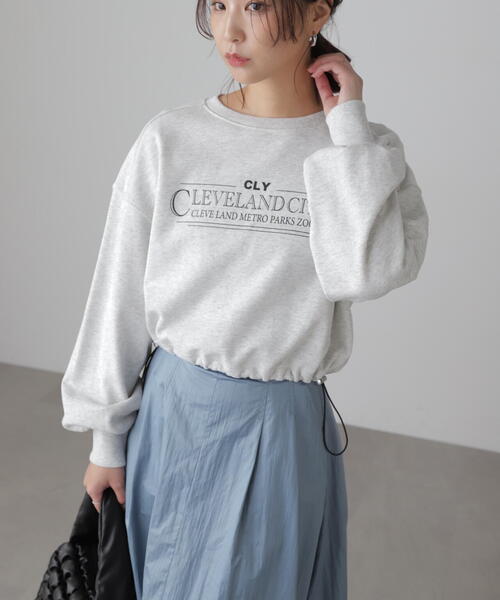 FREE'S MART(フリーズマート)の「◆裾ドロストスウェット(Tシャツ/カットソー・レディース・ホワイト/レッド/ブラック・FREE)」の20枚目の写真