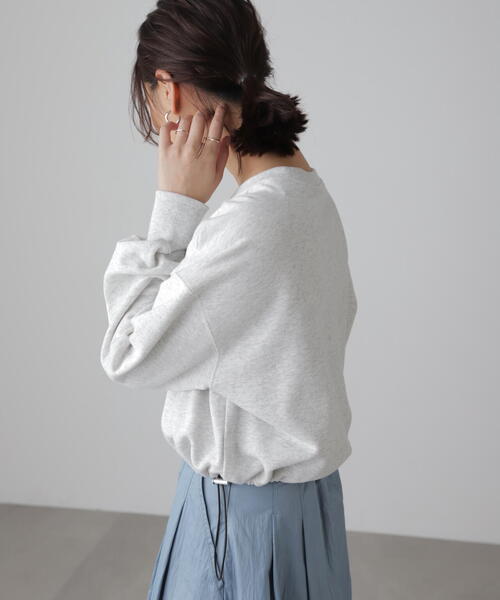 FREE'S MART(フリーズマート)の「◆裾ドロストスウェット(Tシャツ/カットソー・レディース・ホワイト/レッド/ブラック・FREE)」の21枚目の写真